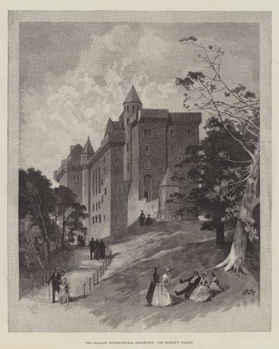 La Exposición Internacional de Glasgow, el Palacio del Obispo de Charles Auguste Loye